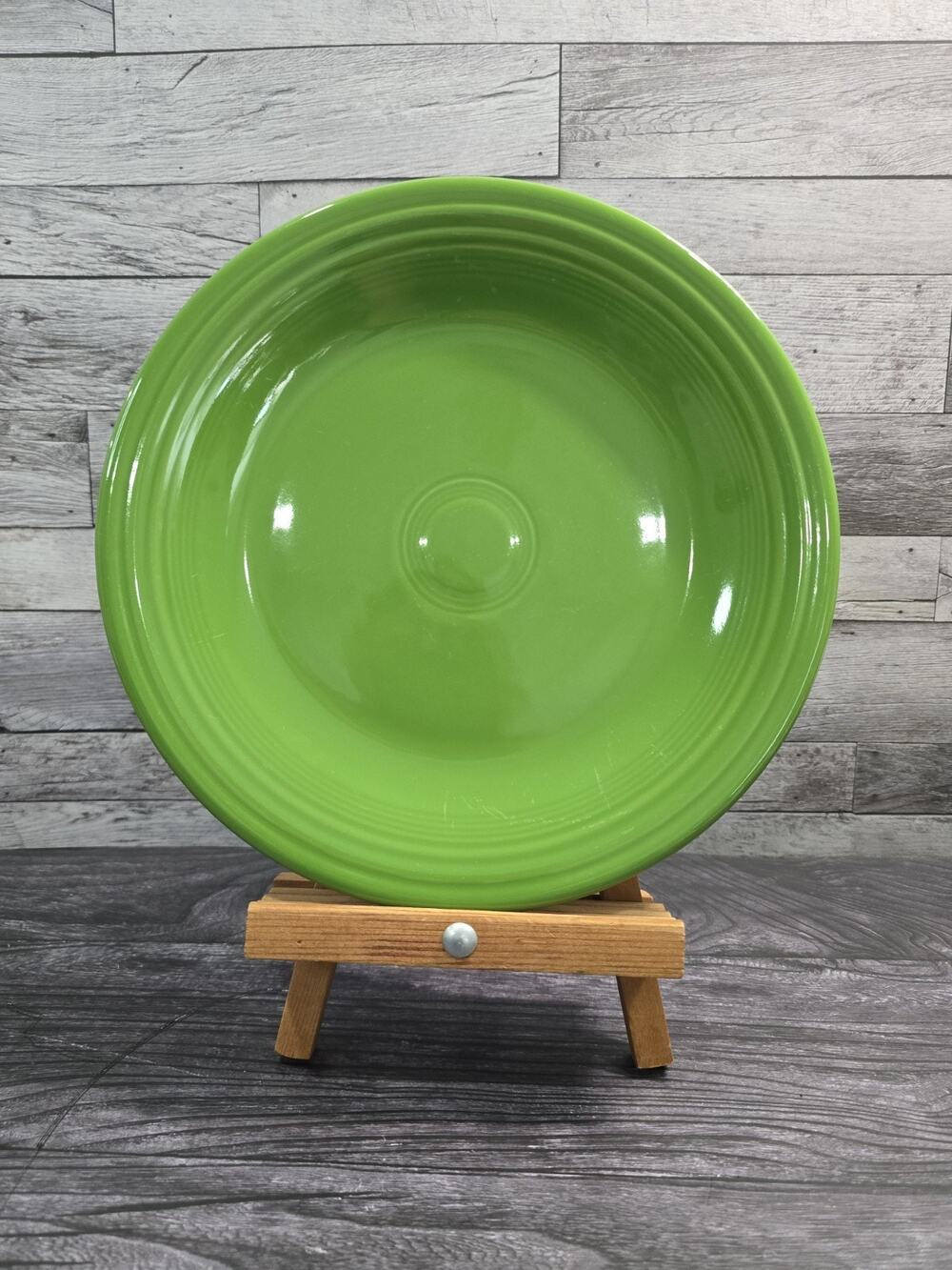 Fiesta Shamrock Dinner Plate 10.5" Vintage 2005 Homer Laughlin